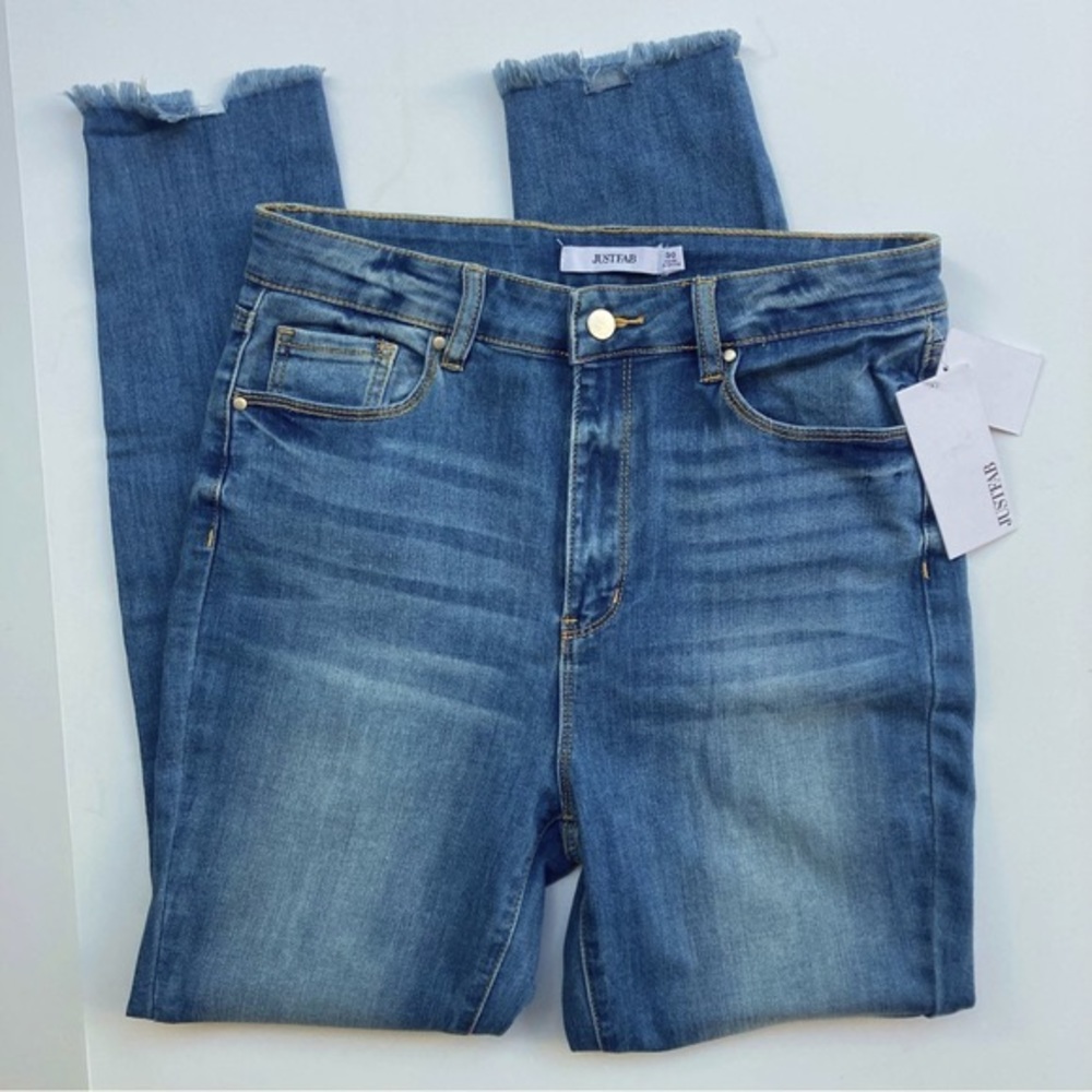 Just Fab High Rise Skinny Jeans Size 30